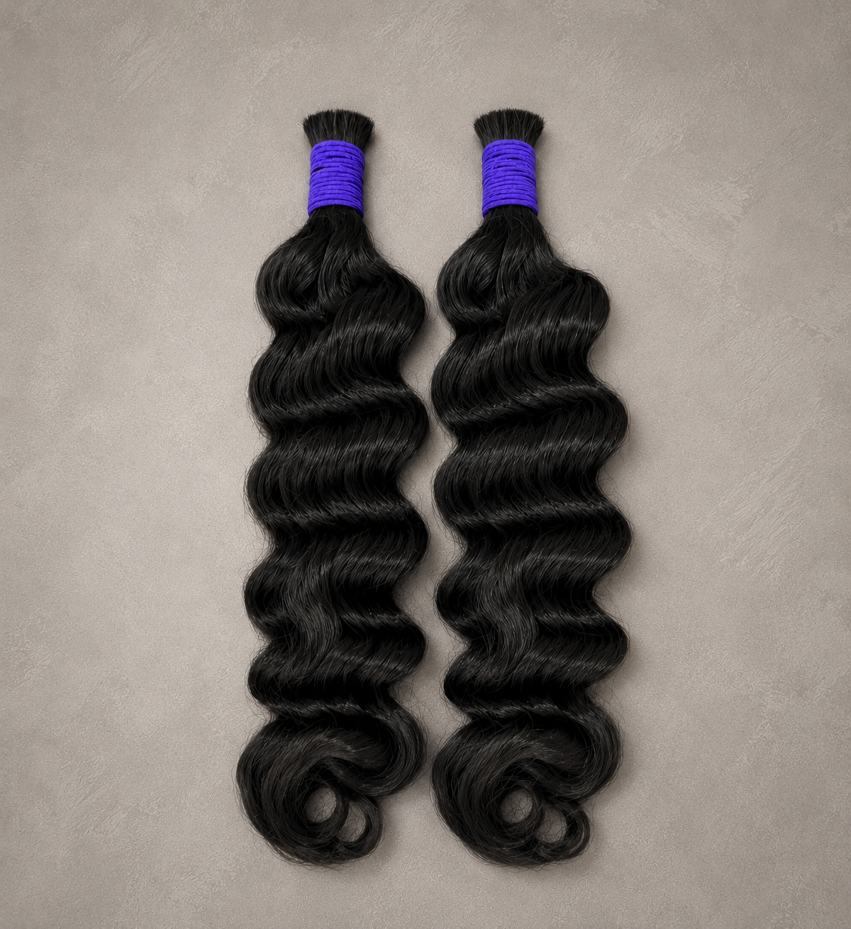 2 Bundle Set Bulk Human Hair