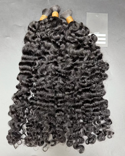 2 bundle set  Bulk Human Hair