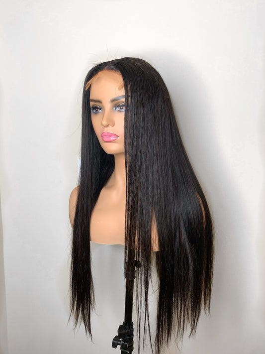 13x4 Straight Lace Frontal Wig