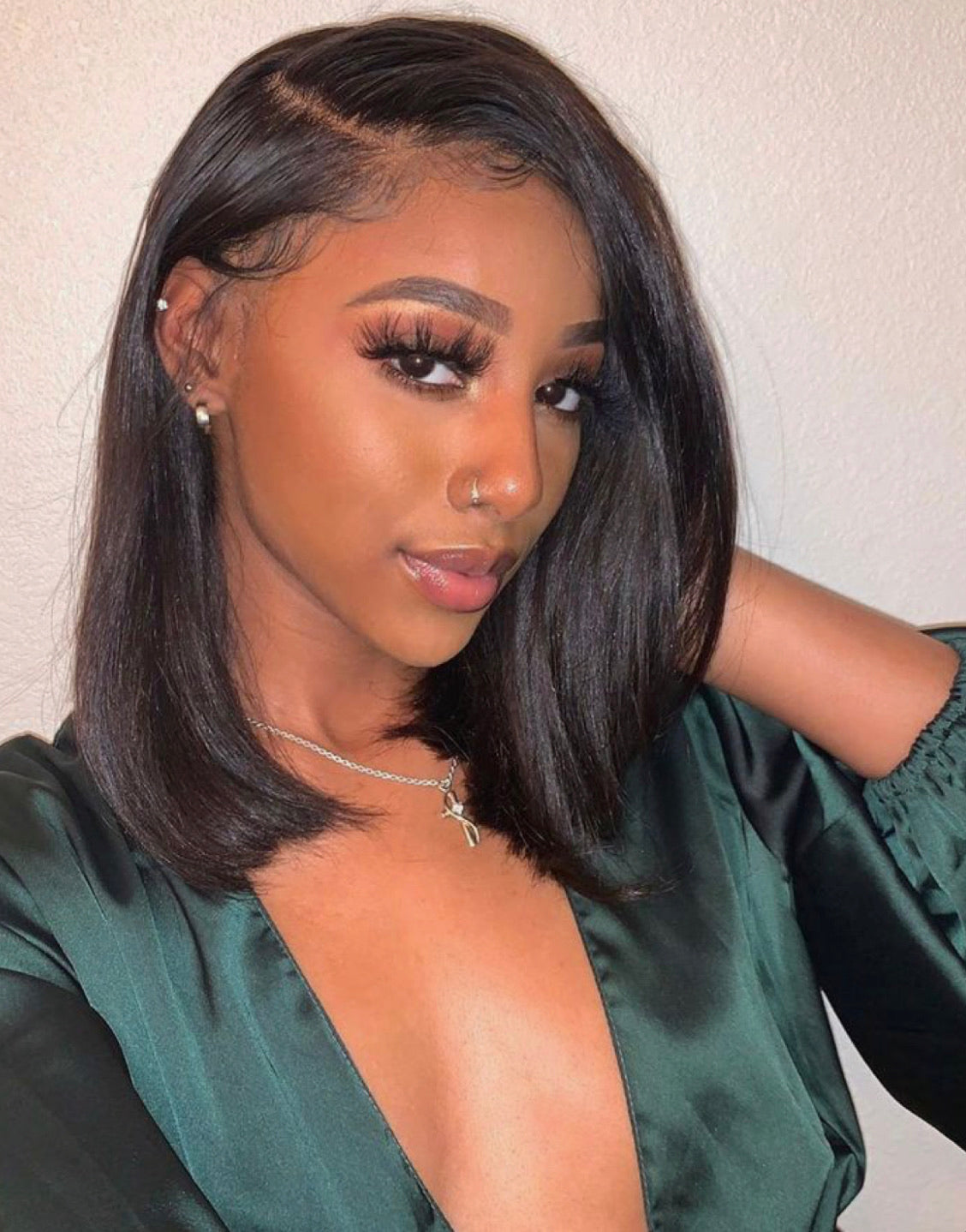 Straight Bob lace frontal wig