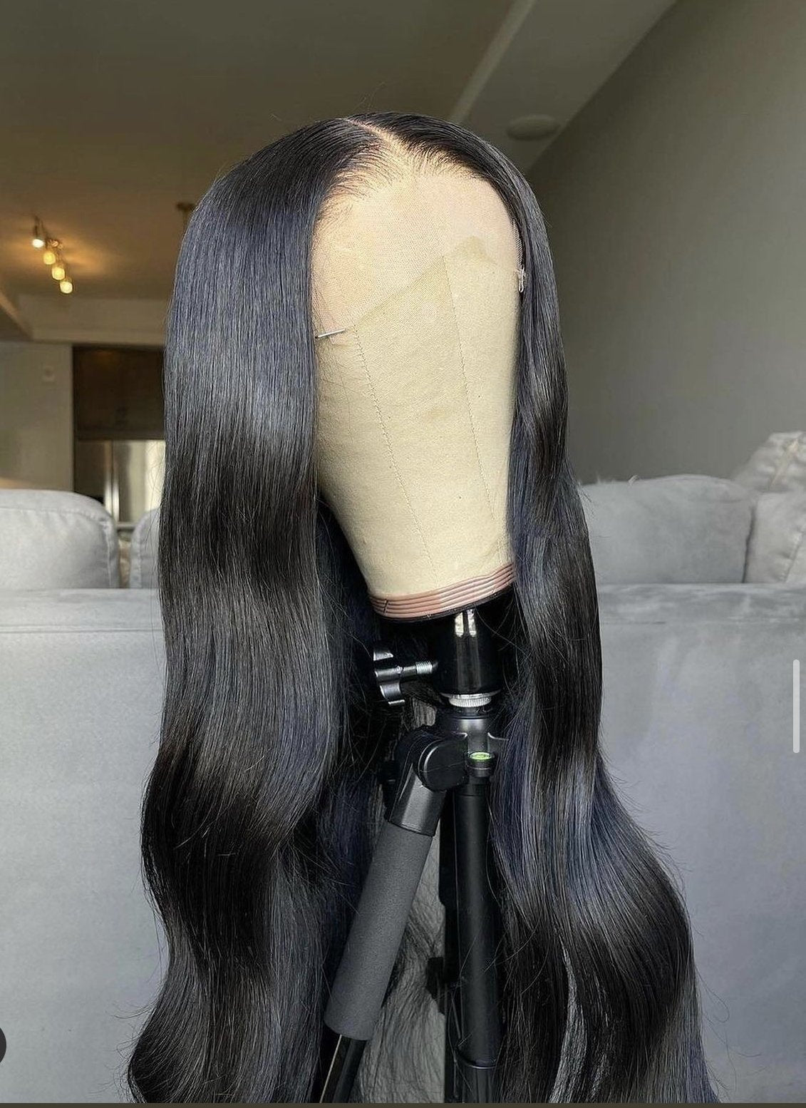 Straight HD invisible Lace Closure Wig