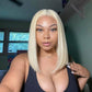 Blonde 4x4 Lace Closure Wig