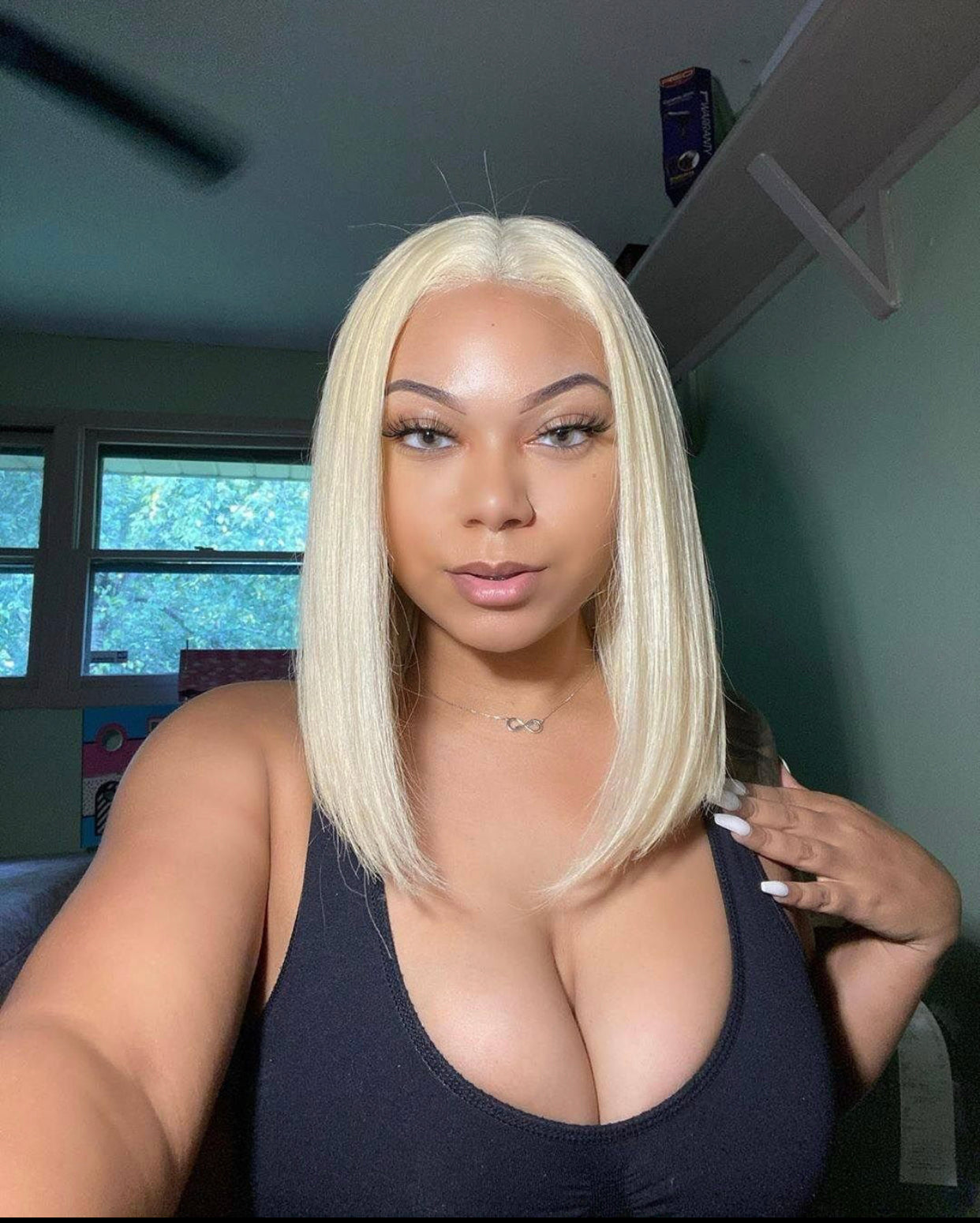 Blonde 4x4 Lace Closure Wig